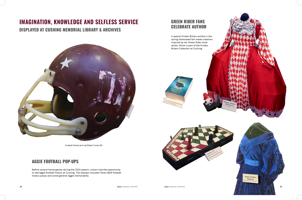 Cover of 2024 Texas A&M Annual Report
